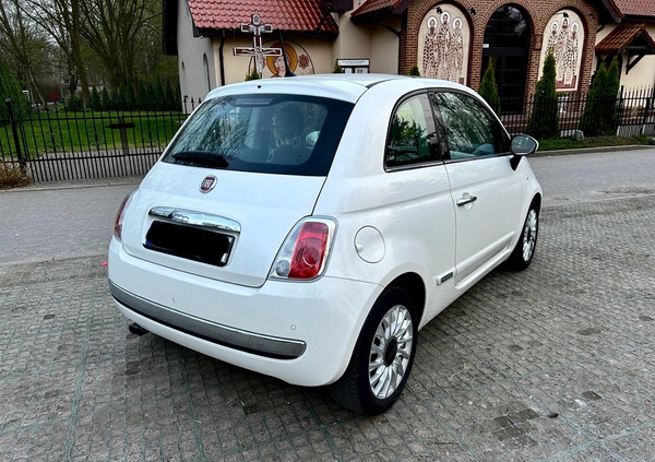 Fiat 500 cena 34500 przebieg: 99000, rok produkcji 2015 z Szprotawa małe 137